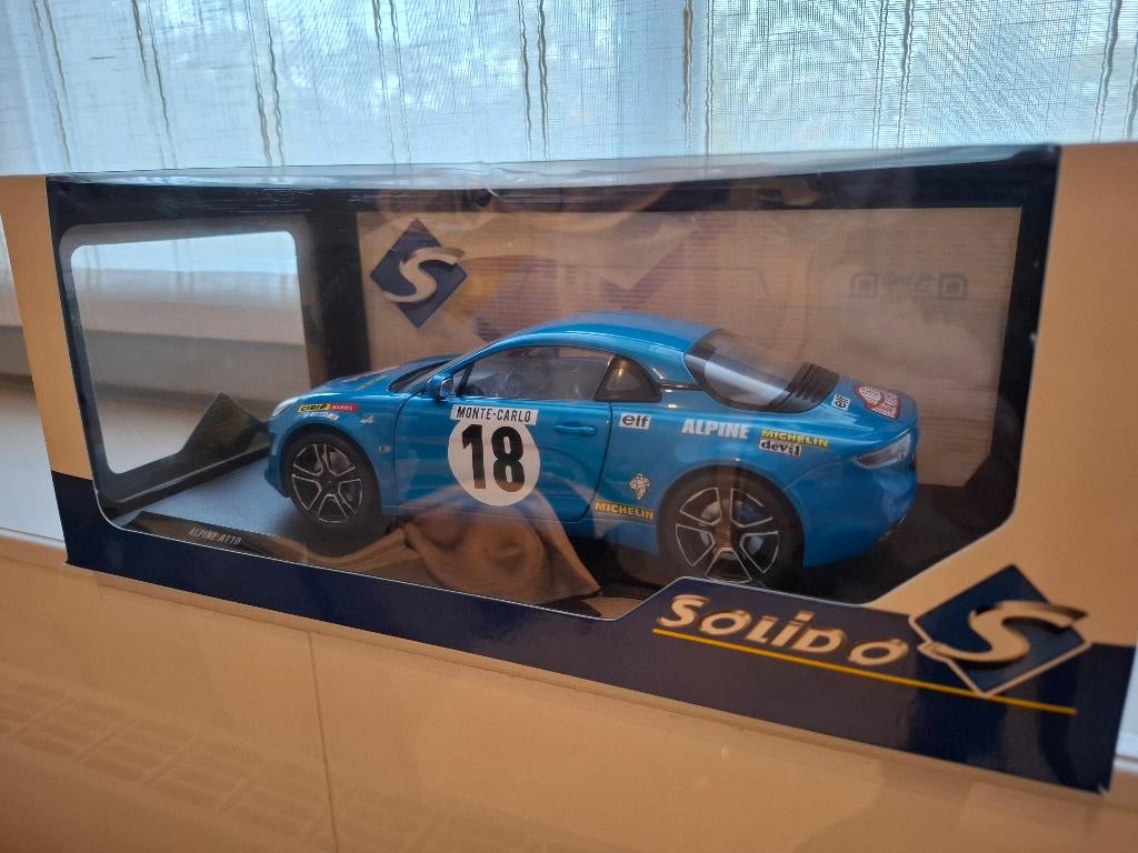ALPINE A110 1:18 solido, Enlèvement ou Envoi, Comme neuf, Voiture, Solido
