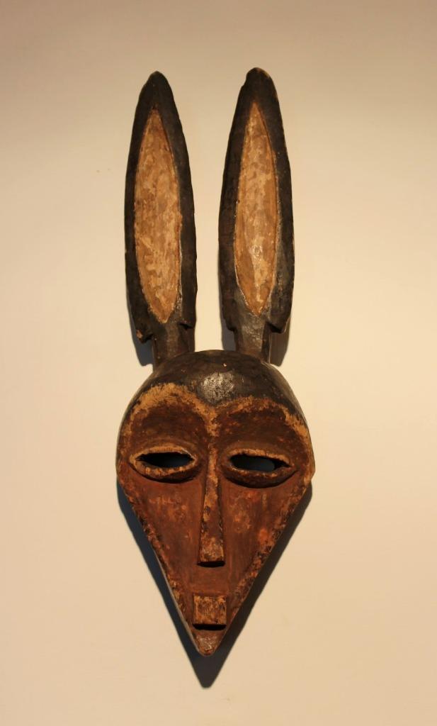 OUD MASKER VAN DE OOSTELIJKE PENDE UIT CONGO, Antiek en Kunst, Ophalen of Verzenden