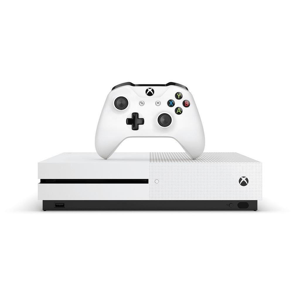 Xbox one s 1tb blauwe controller batterij pack oplaadbaar!!!, Games en Spelcomputers, Ophalen, Zo goed als nieuw, Xbox One