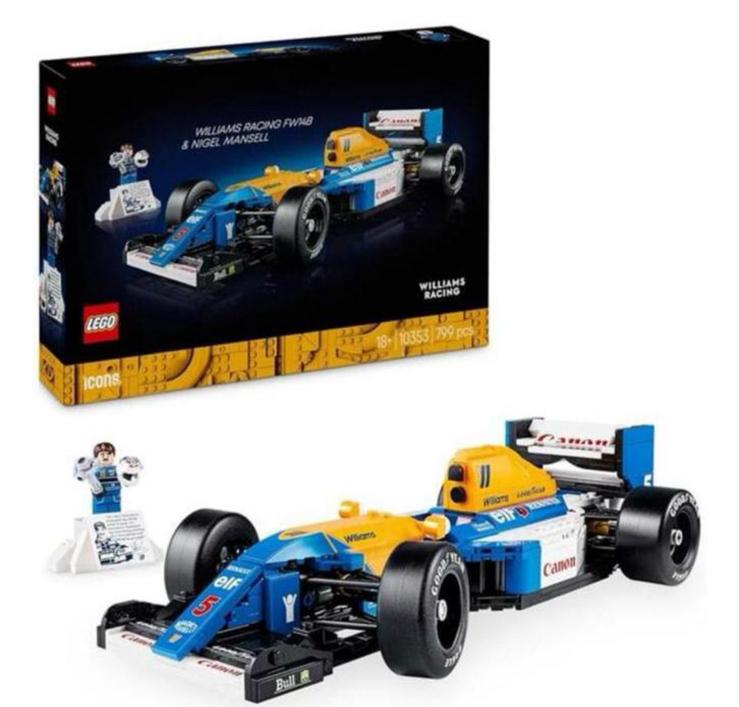 Lego icons 10353  Williams Racing &Nigel Mansell sealed🔒, Ophalen, Nieuw, Complete set, Lego