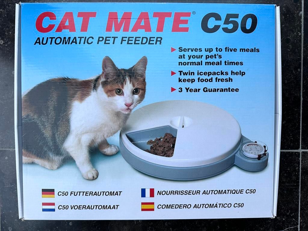 Mangeoire automatique pour chat Cat Mate C50., Enlèvement, Neuf
