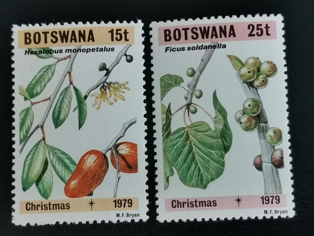 Botswana 1979 - Kerstmis - flora **, Ophalen of Verzenden, Overige landen, Postfris