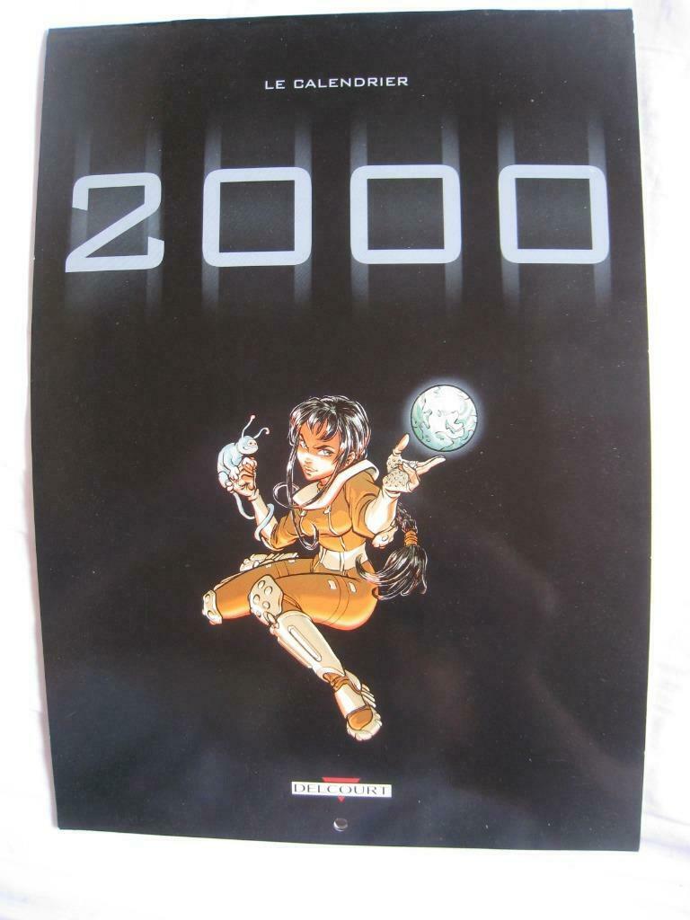 CALENDRIER DELCOURT 2000 NAVIS BD BUCHET, Neuf, Enlèvement ou Envoi, Buchet, Une BD