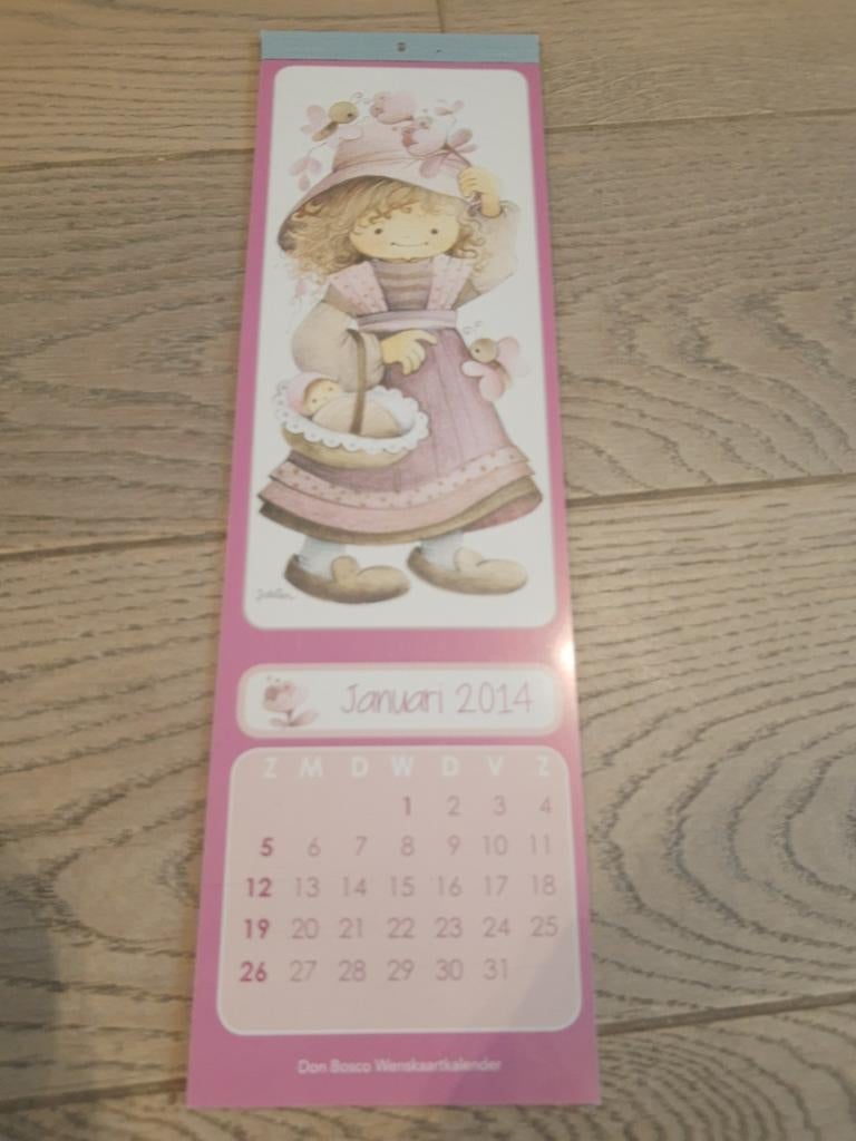 Calendrier avec dessins de Jaklien Moerman 2014, Enlèvement ou Envoi