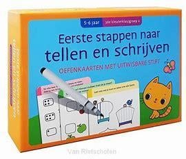 eerste stappen naar tellen en schrijven 5 - 6 jaar, Enlèvement ou Envoi, Utilisé, Puzzles