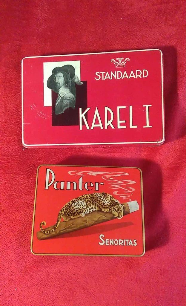 blikken sigaren dozen, Verzamelen, Ophalen of Verzenden