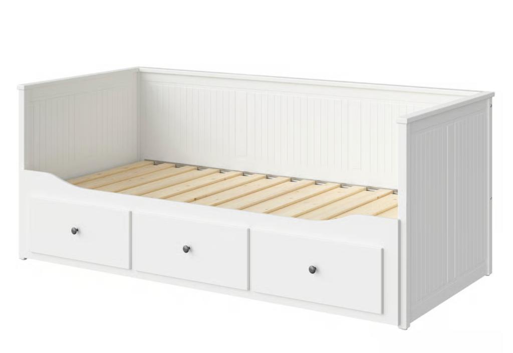 Canapé-lit IKEA 80x200, Maison & Meubles, Queen size, Utilisé, Blanc, Enlèvement