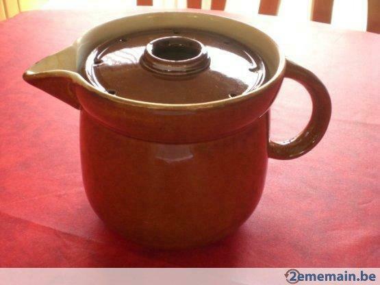 Pot à lait avec couvercle ancien., Ophalen of Verzenden, Gebruikt