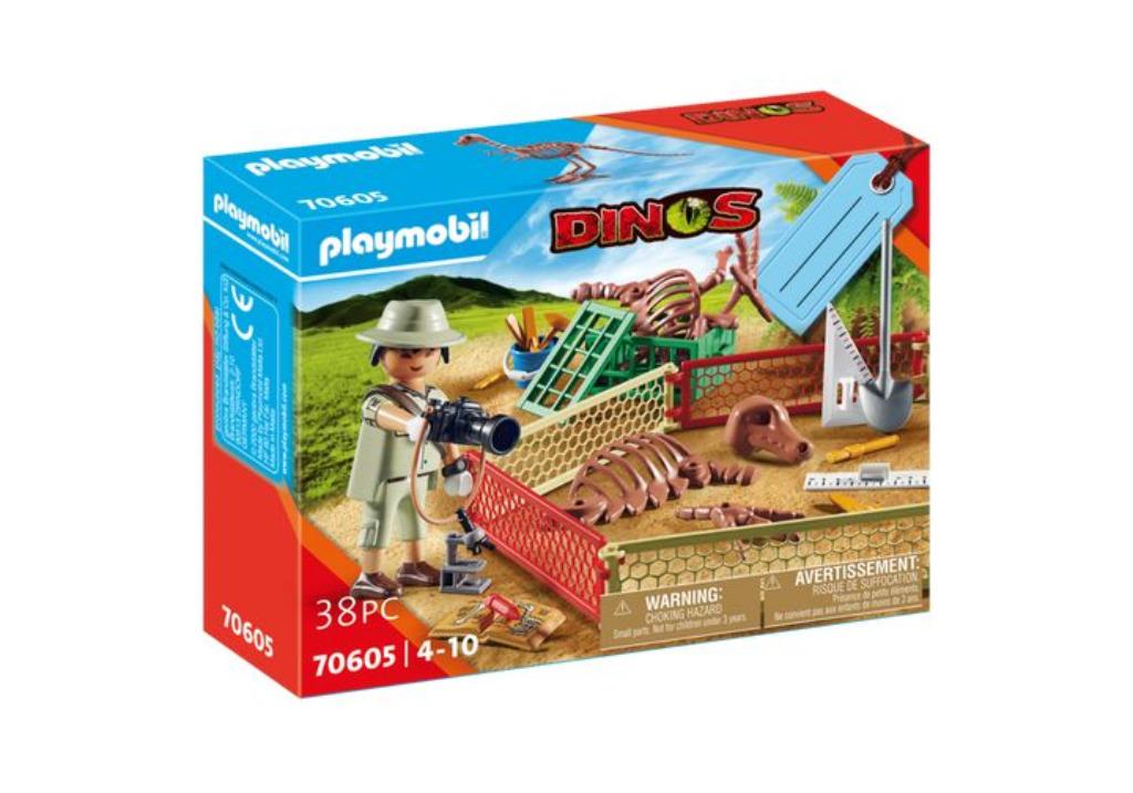 Playmobil 70605 cadeauset voor paleontologen, Kinderen en Baby's, Speelgoed | Playmobil, Ophalen, Zo goed als nieuw