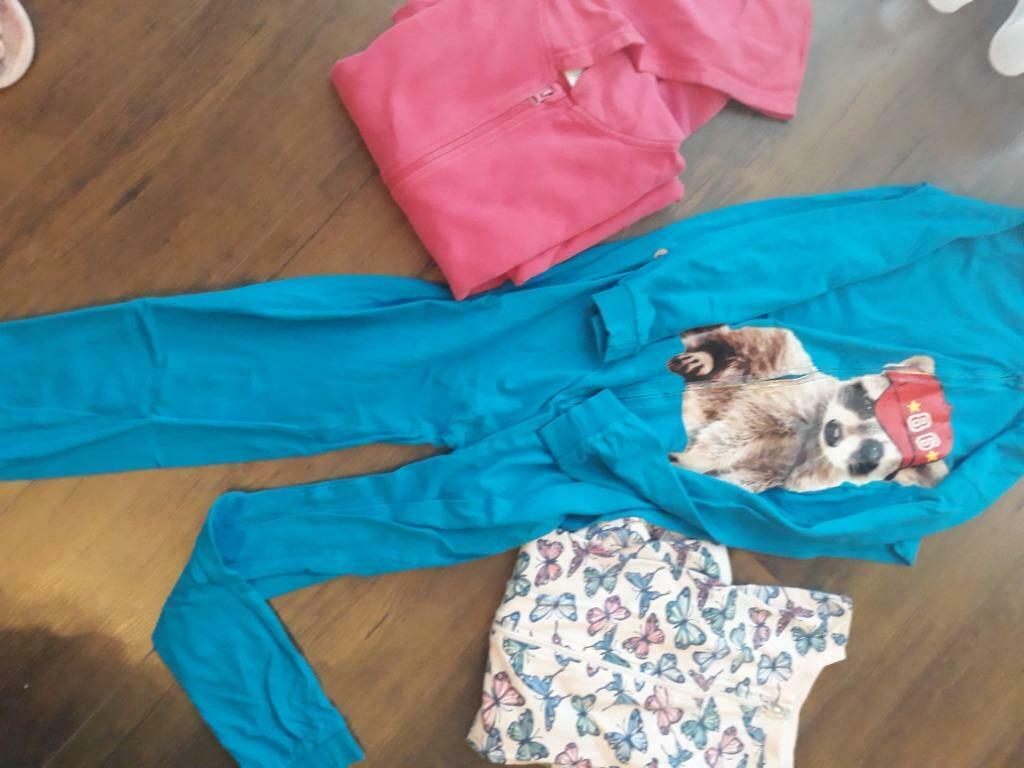 3 combi pyjamas en coton 12/14ans, Ophalen of Verzenden, Gebruikt
