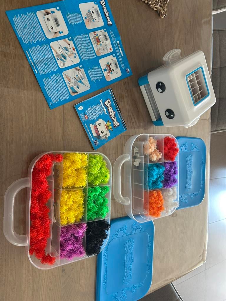 Set complet Bunchems (état neuf), Enlèvement ou Envoi, Comme neuf, Garçon ou Fille