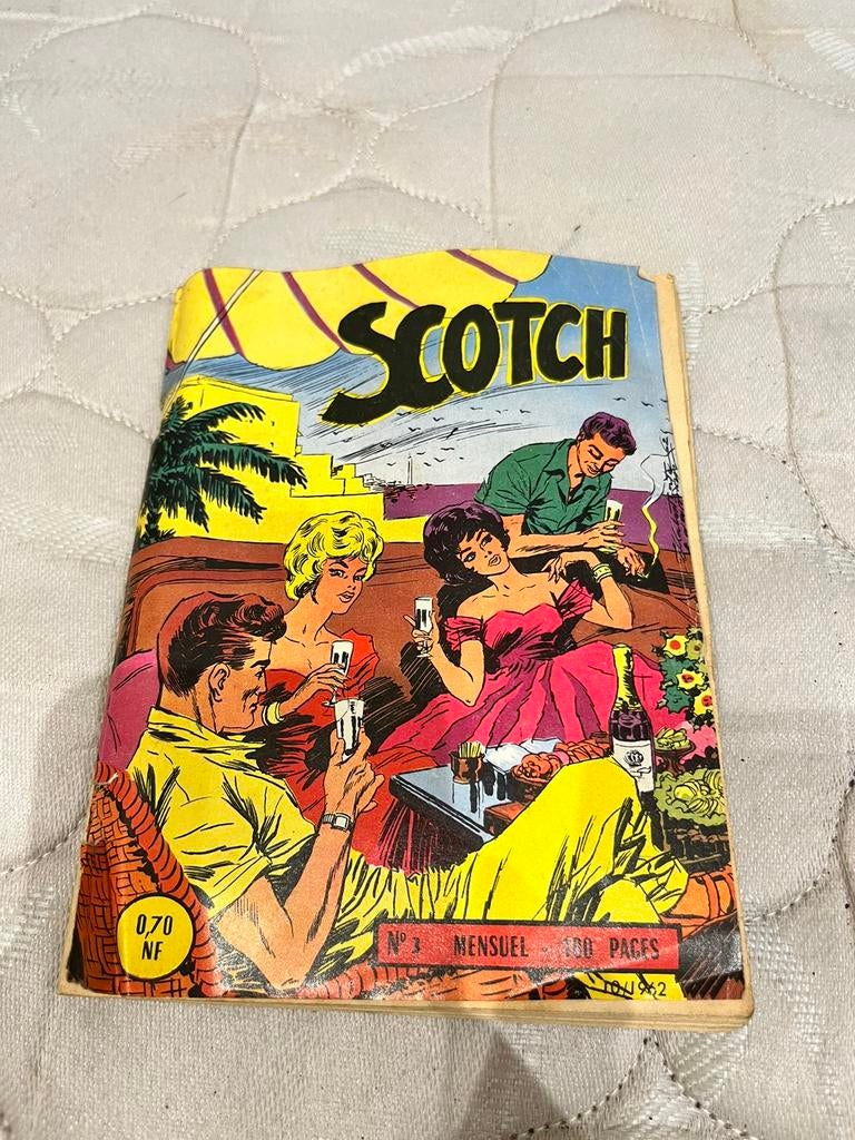 Ancienne bande dessinée Scotch octobre 1962, Livres, BD