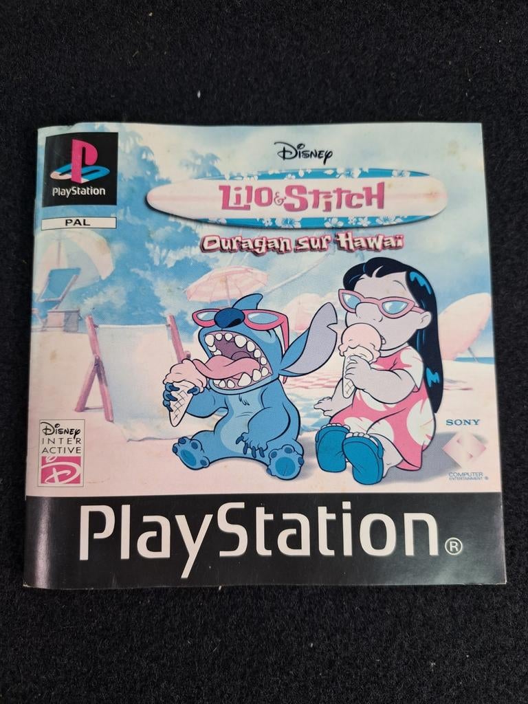 Notice lilo stich ps1. État impeccable !, Consoles de jeu & Jeux vidéo, Jeux | Sony PlayStation 1, Enlèvement ou Envoi, Comme neuf