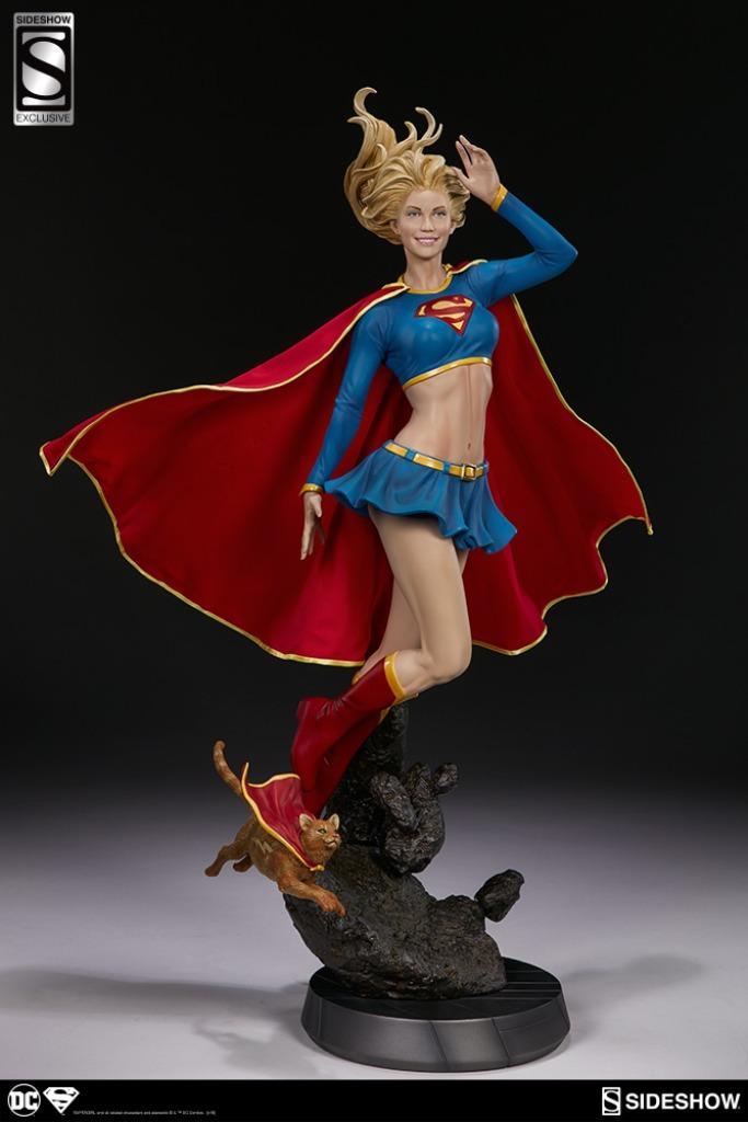 Sideshow Supergirl Premium Format Exclusive, Verzamelen, Ophalen, Nieuw, Film, Beeldje, Replica of Model