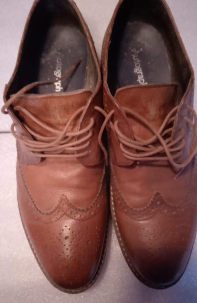 Chaussures de ville Marks & Spencer, Chaussures à lacets, Comme neuf, Brun, Enlèvement