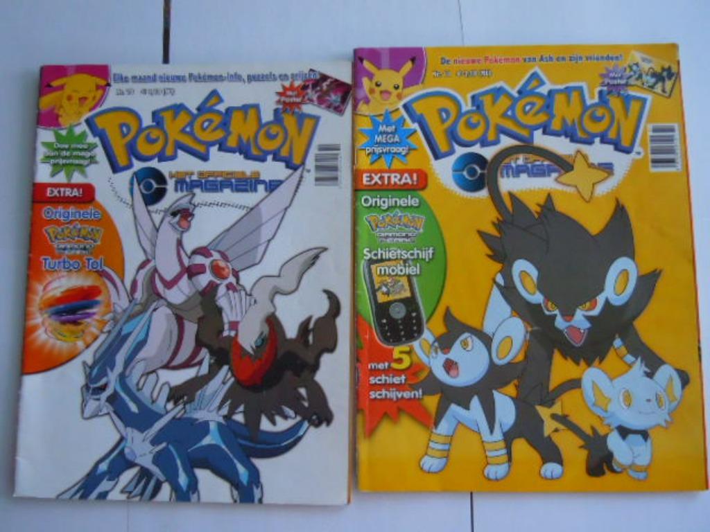 Pokémon Het officiele magazine nr 10 + 11/2008, Ophalen of Verzenden, Zo goed als nieuw, Sport en Vrije tijd