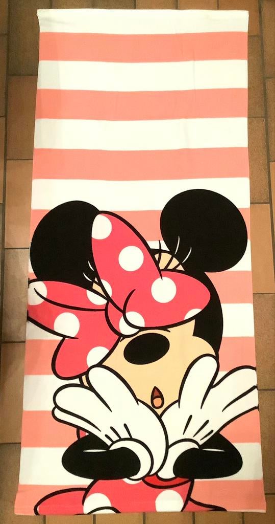 Essuie de bain Minnie Neuf  100% polyester, Maison & Meubles