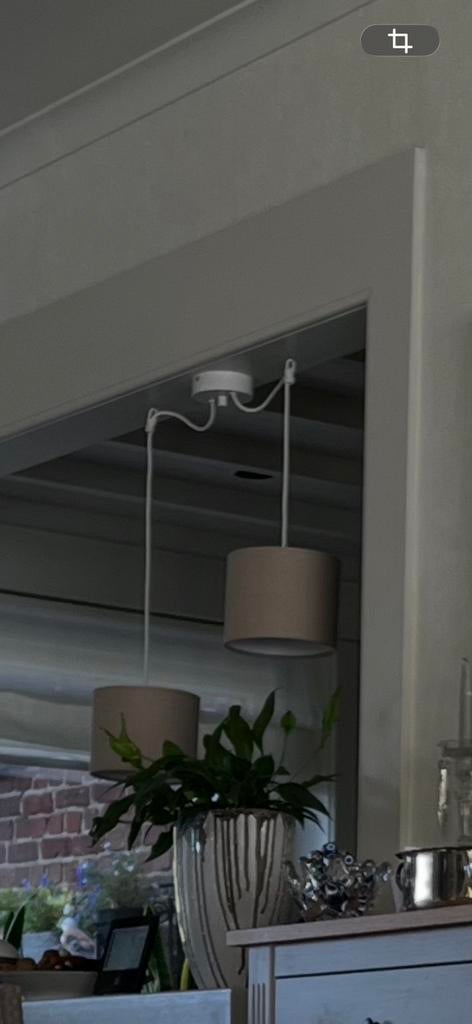 2 hanglampen, Ophalen of Verzenden, Zo goed als nieuw