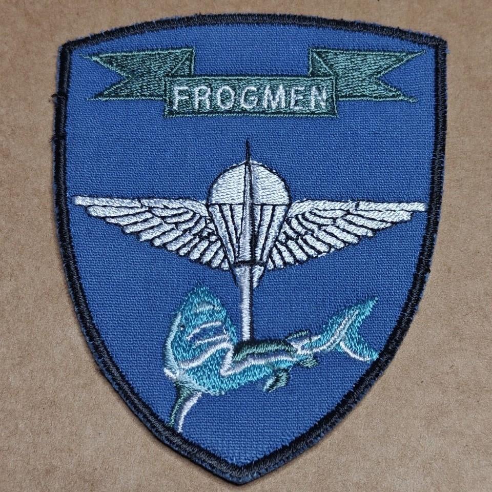 Belgium Belgie Special Forces Group Frogmen Commando, Ophalen of Verzenden, Landmacht, Embleem of Badge