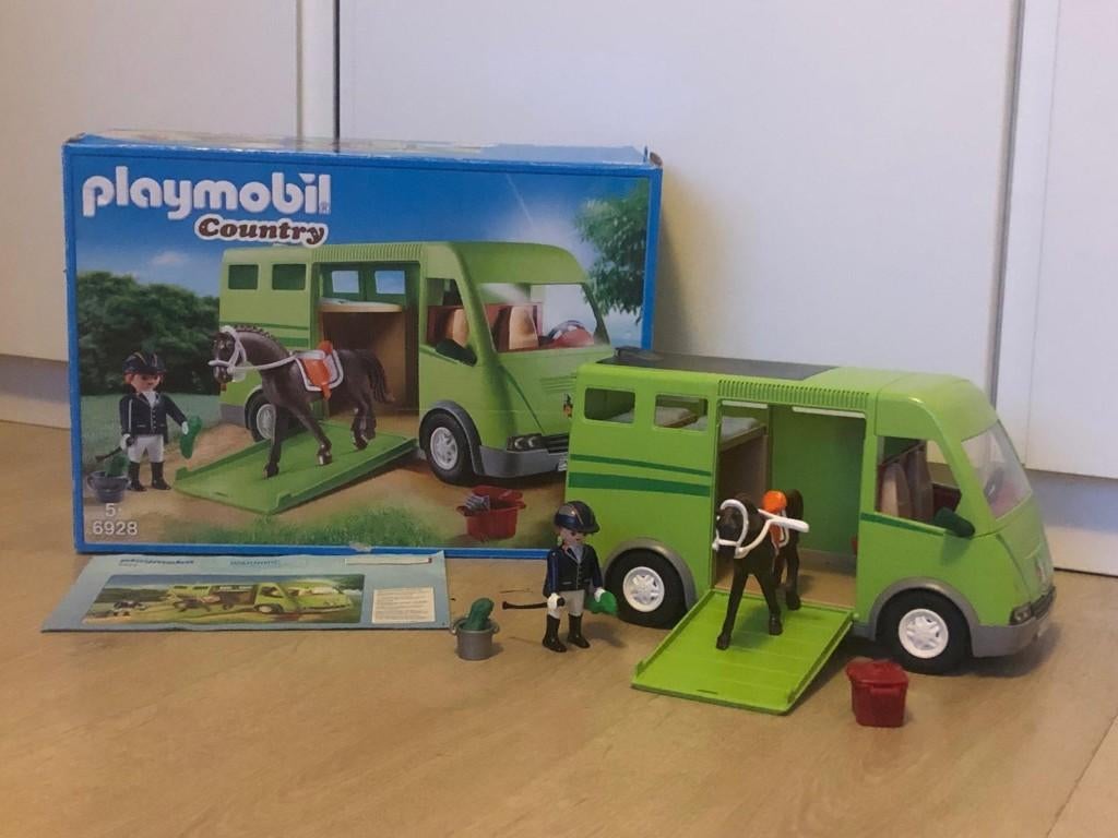 Playmobil Country paarden vrachtwagen, Kinderen en Baby's, Speelgoed | Playmobil, Ophalen, Gebruikt