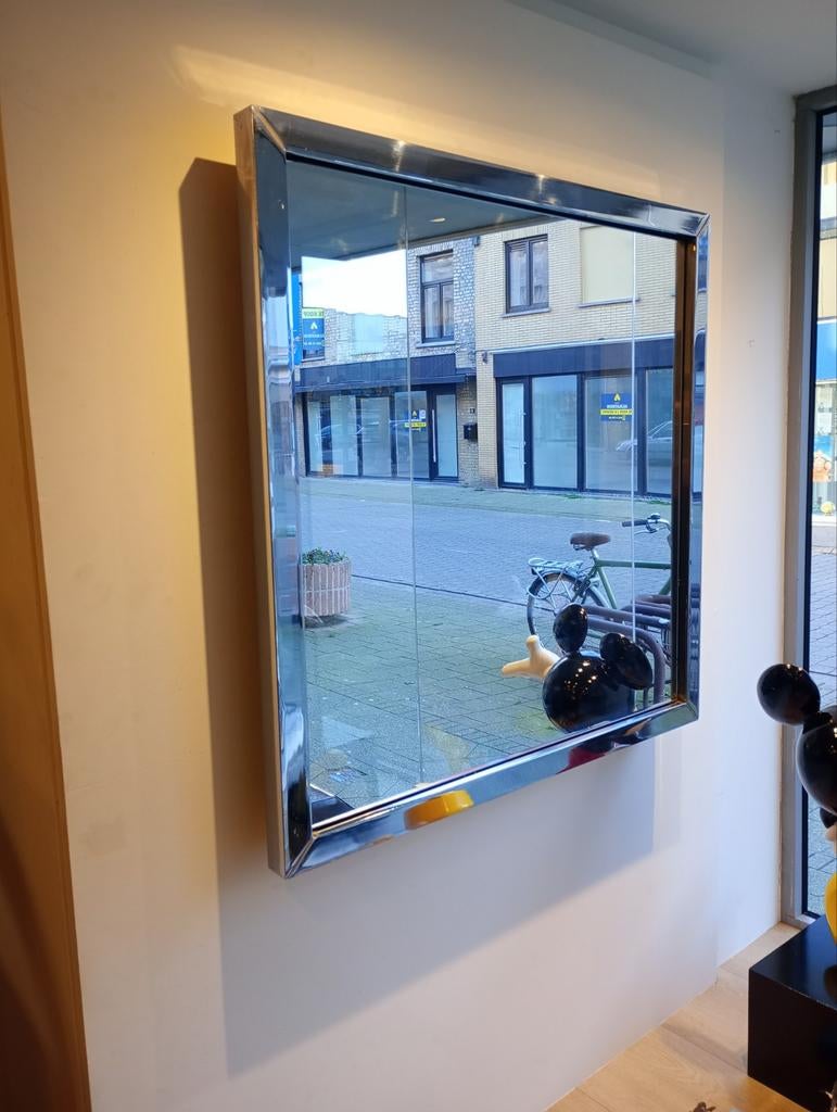 Miroir Belgochrome 85x85cm, Enlèvement