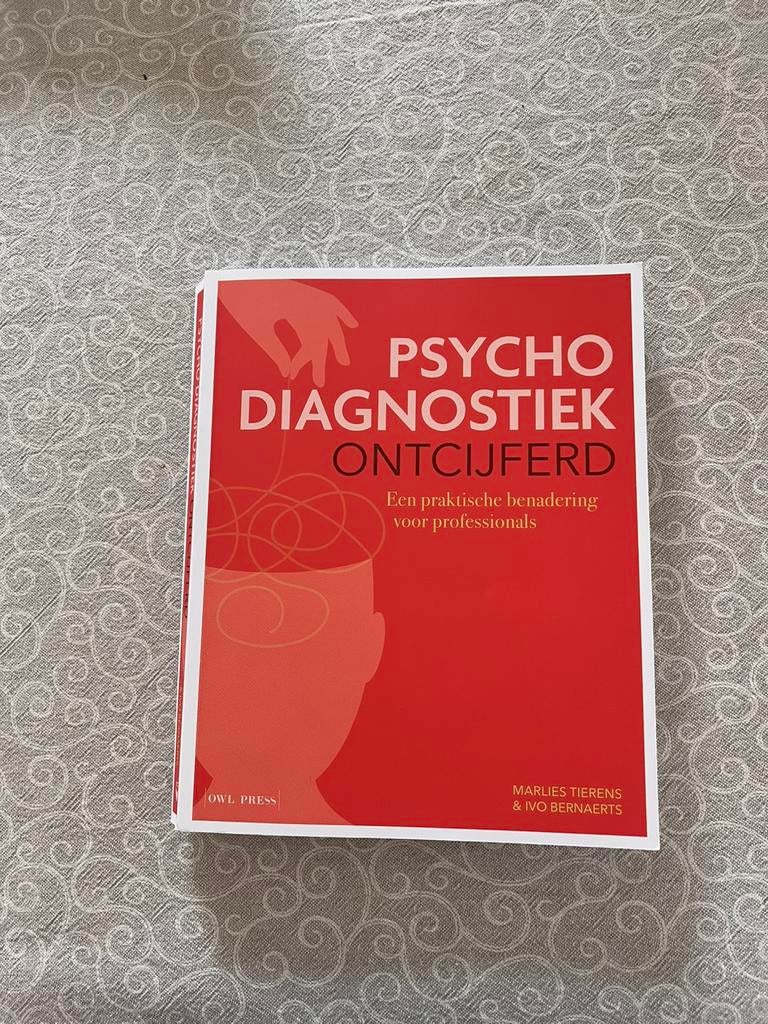 Psychodiagnostiek ontcijferd, Enlèvement, Comme neuf