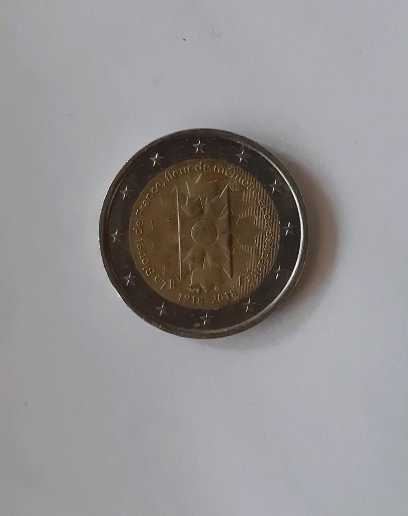 2 euro Frankrijk: 2018 Le Bleuet de France, Postzegels en Munten, Munten | Europa | Euromunten, Ophalen of Verzenden, Frankrijk
