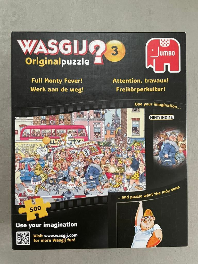 Wasgij original puzzle nr 3, Enlèvement, Utilisé