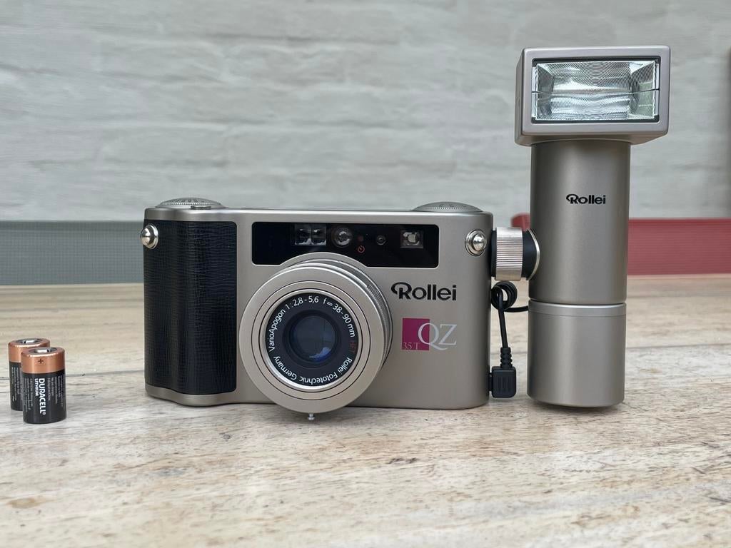 Rollei QZ 35T met bijhorende flash, Ophalen of Verzenden, Zo goed als nieuw