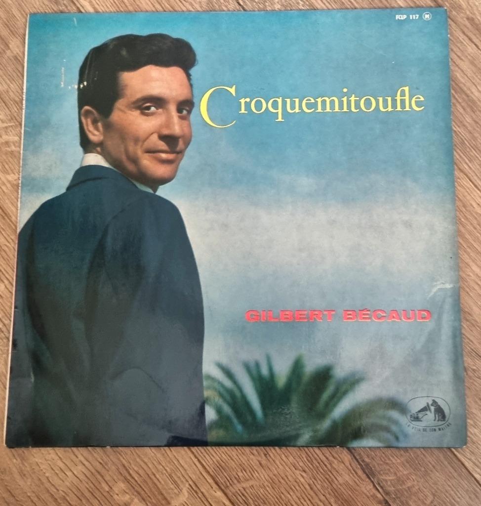 Excellent état vinyl 33 t Croquemitoufle Gilbert Bécaut, Enlèvement ou Envoi