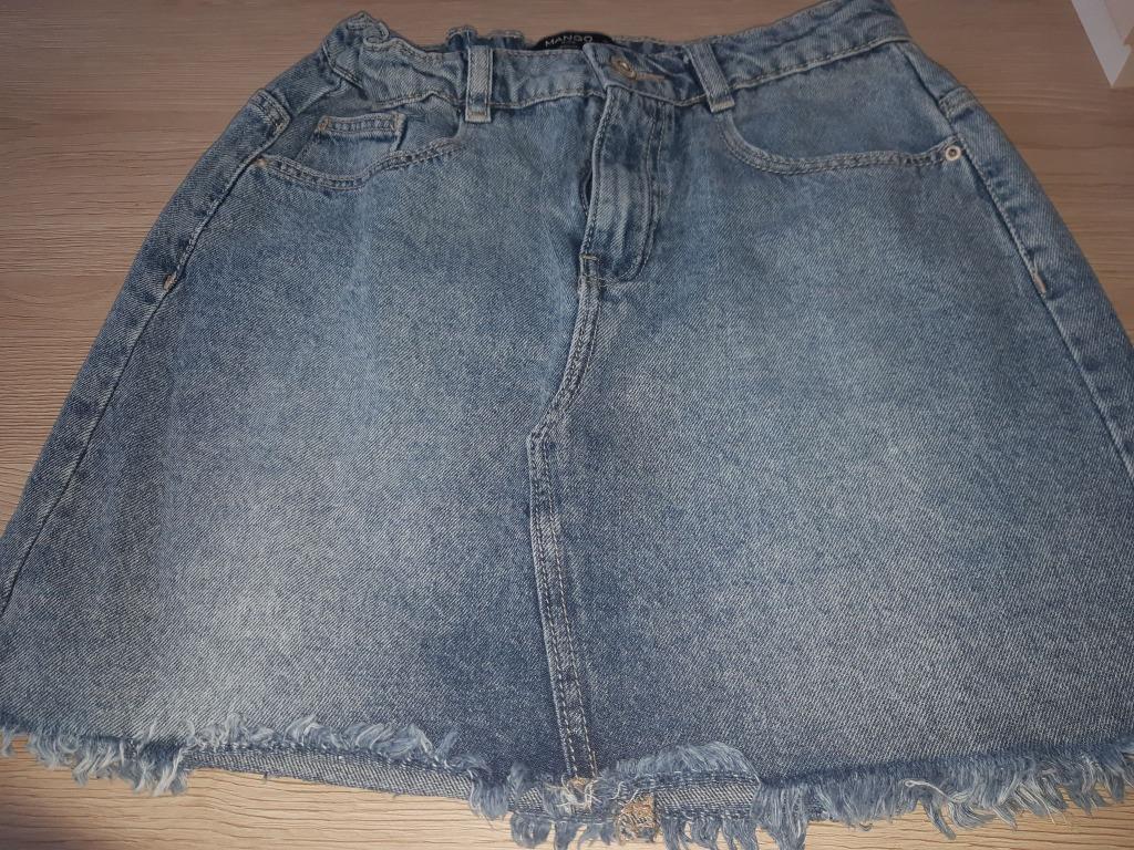Jupe en jeans Mango Kids, Mango kids, Robe ou Jupe, Enlèvement ou Envoi, Comme neuf