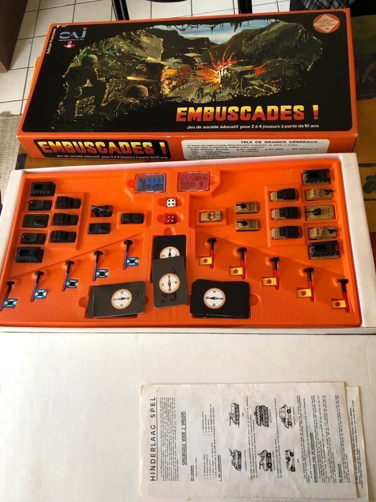 Embuscades ! Un jeu vintage d'Efka Toys ! 1973 terminé, Hobby & Loisirs créatifs, Jeux de société | Jeux de plateau, Enlèvement ou Envoi