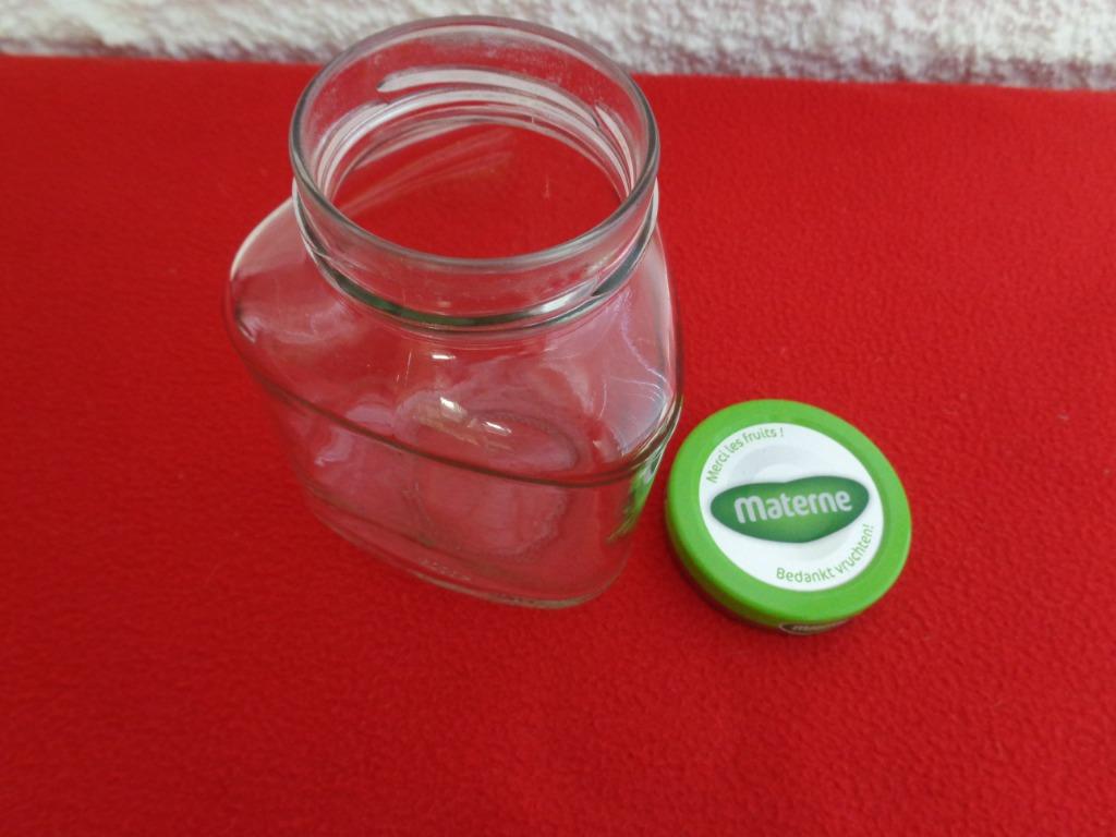 Bocaux confiture "Materne" 600gr. 2 pièces pour 1€., Enlèvement ou Envoi