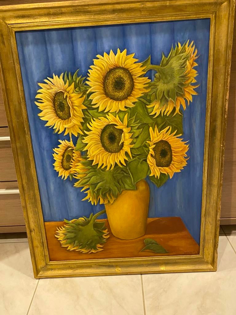 Schilderij op doek 600x800 mm, Antiek en Kunst, Ophalen