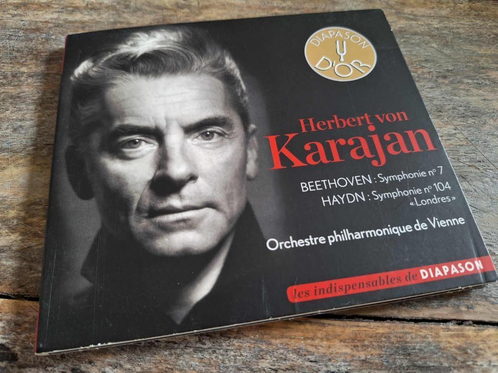 Beethoven - Haydn / Karajan - Symphonie Nº 7 CD, CD & DVD, CD | Classique, Utilisé, Musique de chambre, Classicisme, Enlèvement ou Envoi