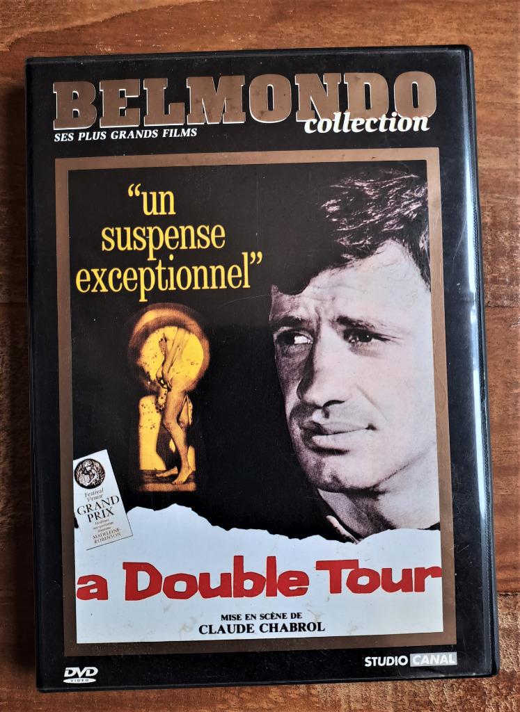 À double tour - Claude Chabrol - Jean-Paul Belmondo, À partir de 9 ans, Enlèvement ou Envoi, Utilisé, Détective et Thriller