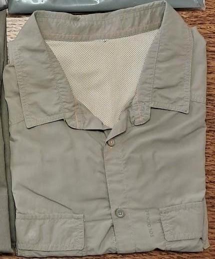 Chemise légère pour homme - manches courtes - taille 3 XL, Envoi, Comme neuf, Brun, SOLOGNAC