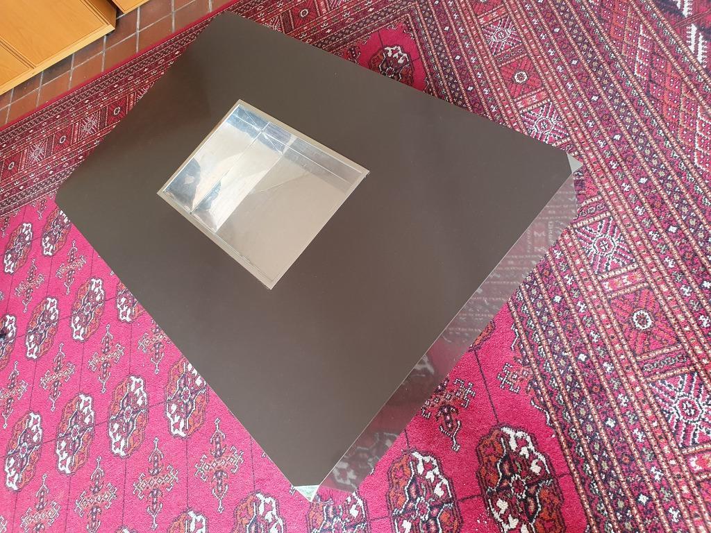 TABLE BASSE ALVEO PAR WILLY RIZZO POUR MARIO SABOT, 100 à 150 cm, Moins de 50 cm, Enlèvement, Utilisé