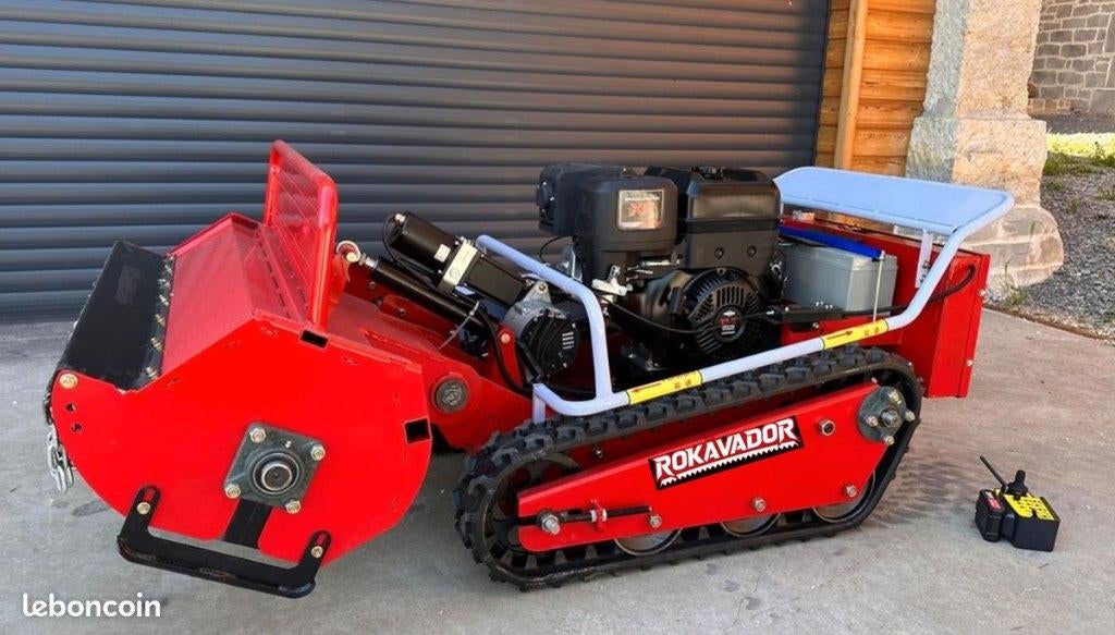 Tondeuse débroussailleuse télécommandée ROKAWALKER, Tuin en Terras, Robotmaaiers, Nieuw, Meer dan 25 cm, Verzenden