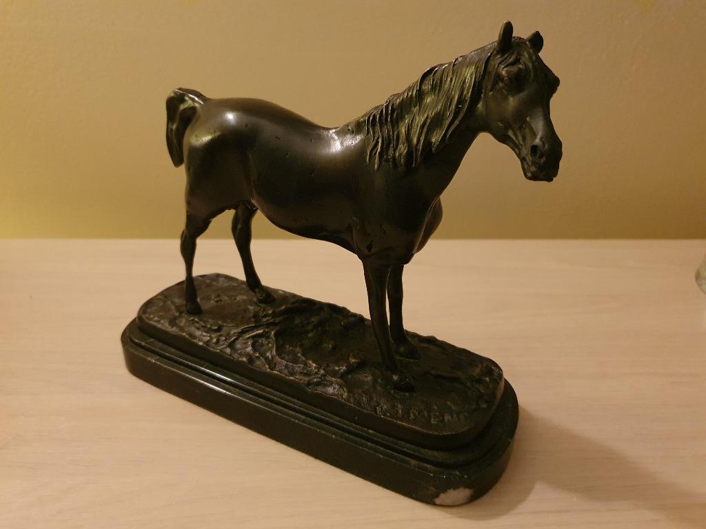 Brons gesigneerd P.J. Mene Cheval, Antiek en Kunst, Ophalen of Verzenden, Brons