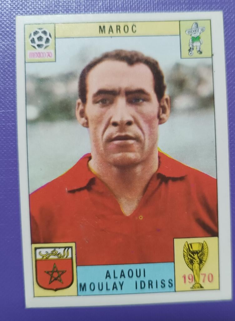 Panini CARTE 1970 football Coupe du monde Mexique 70 IDRISS, Hobby & Loisirs créatifs, Autocollants & Images, Image, Envoi