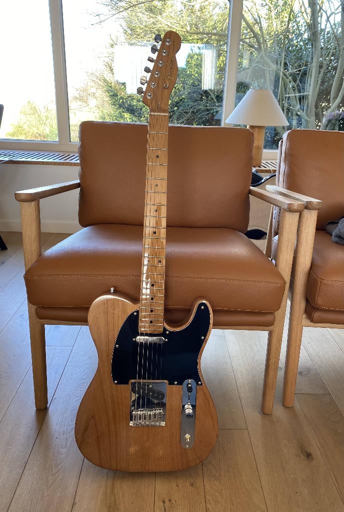 Guitare type Telecaster – assemblée par luthier, Enlèvement, Comme neuf, Solid body, Autres marques
