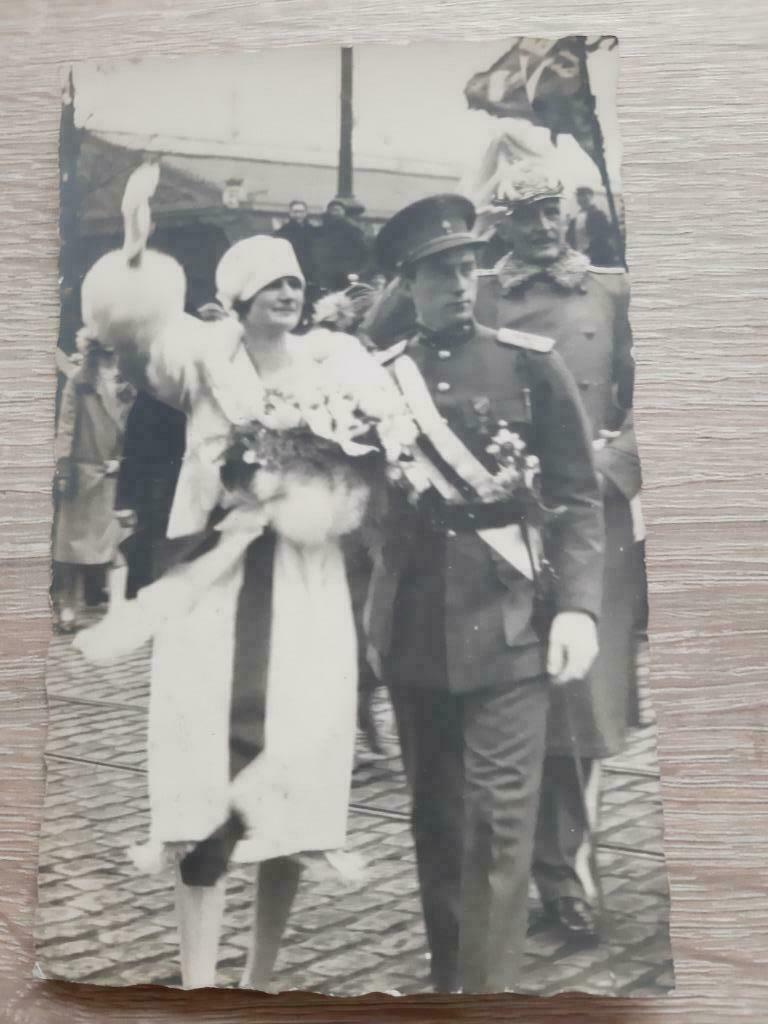 2 mooie postk.K. Astrid K.Albert I en K.Leopold III / 1926, Ophalen of Verzenden, Zo goed als nieuw, Kaart, Foto of Prent
