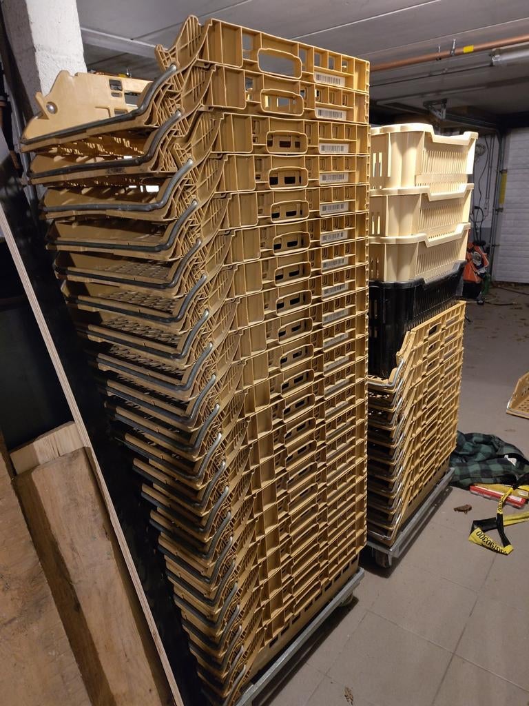 caisses à pain avec support et châssis roulant, Bricolage & Construction, Enlèvement, Comme neuf