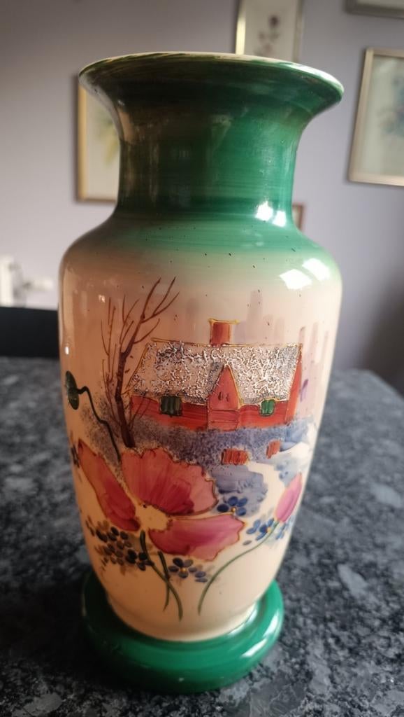 Ravissant vase en opaline ancien, Enlèvement ou Envoi