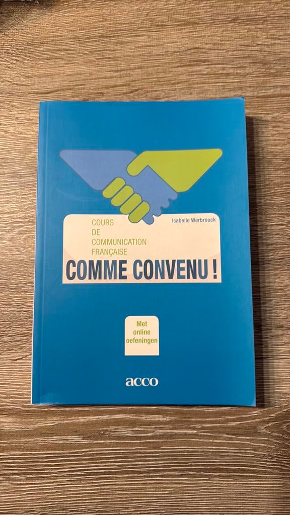 Isabelle Werbrouck - Comme convenu !, Boeken, Ophalen of Verzenden, Isabelle Werbrouck