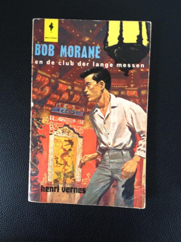 Bob Morane en de club der lange messen, Eén stripboek, Ophalen of Verzenden, Gelezen