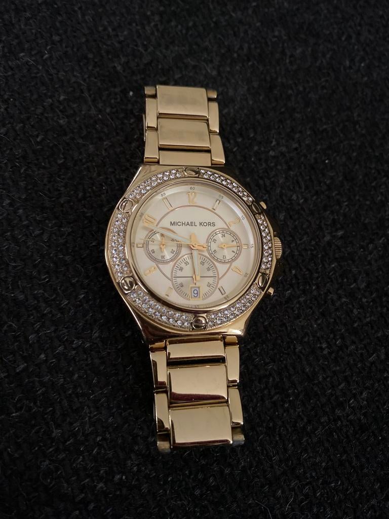 Horloge Michael Kors, Handtassen en Accessoires, Horloges | Dames, Staal, Gebruikt, Staal, Polshorloge