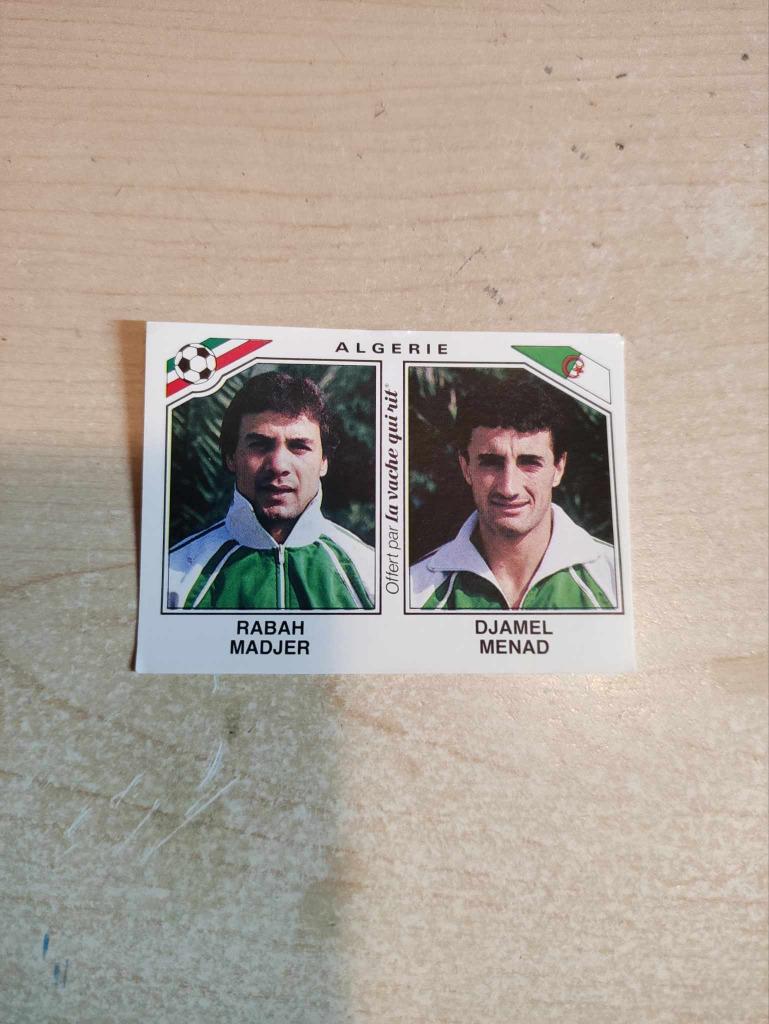 Panini Mexico 86 Algérie LA VACHE QUI RIT, Enlèvement ou Envoi, Neuf, Sport