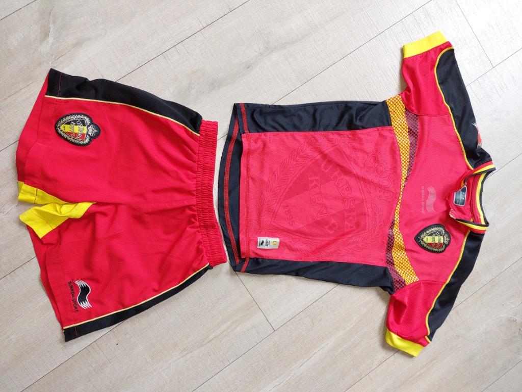Voetbal tenue burrda sport - maat 140 - 9/10 jaar, Ophalen of Verzenden, Gebruikt, Set